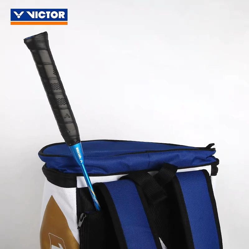 VICTOR 勝利 羽毛球包男女雙肩大容量（桶包球筒款） 下面空間有置鞋獨立包