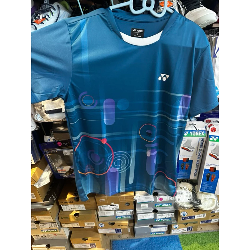 YONEX 幾何圖形時排汗衣