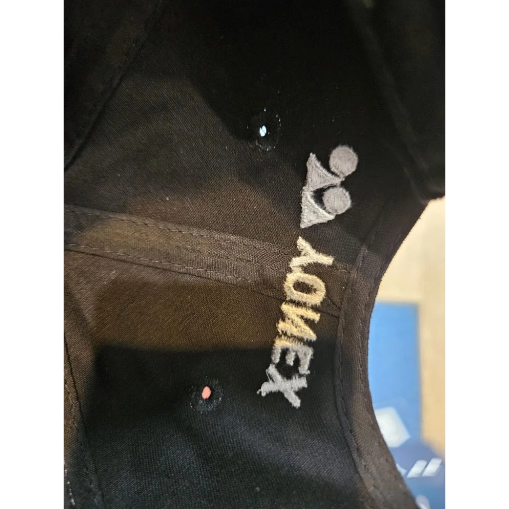 可愛網球毛巾藍色太陽款yonex潮帽