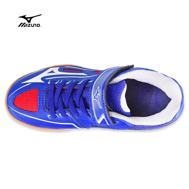 MIZUNO 美津濃 兒童羽球鞋、排球、桌鞋 CUBAMBI STAR 桌球鞋 魔鬼氈 室內運動鞋 防滑
