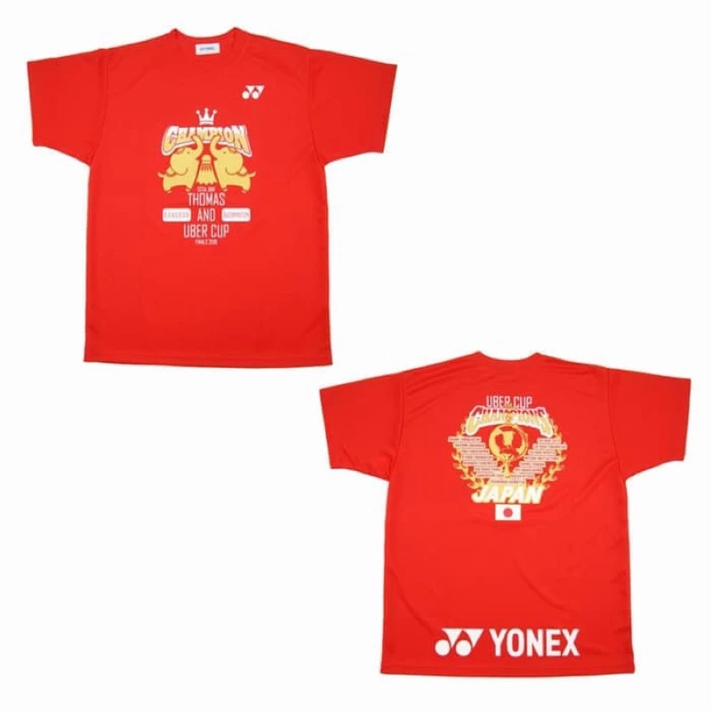 優乃克YONEX 大象可愛版 2018年優霸杯2018紀念冠軍T恤（現貨限量供應