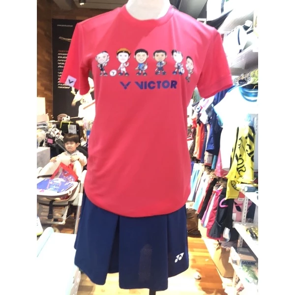 桃紅色限定版 勝利V小隊 T-2140 戴資穎 眾群星 T-Shirt 中性 T2140