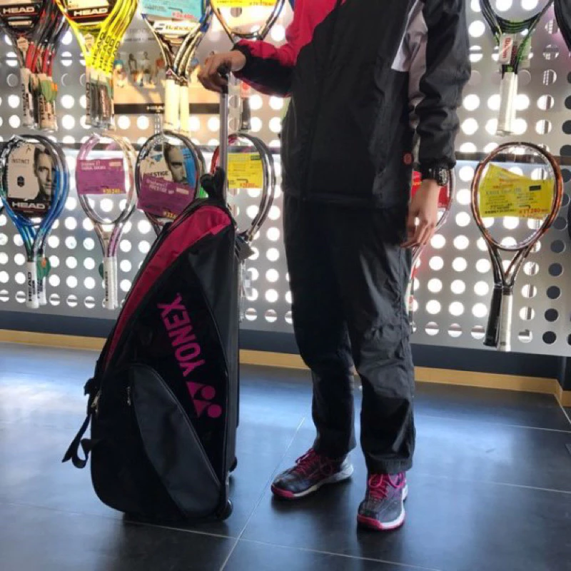 JP版 YONEX ＢＡＧ１７３２Ｃ 日本版拉桿後背/球袋/行李袋バドミントンバッグ