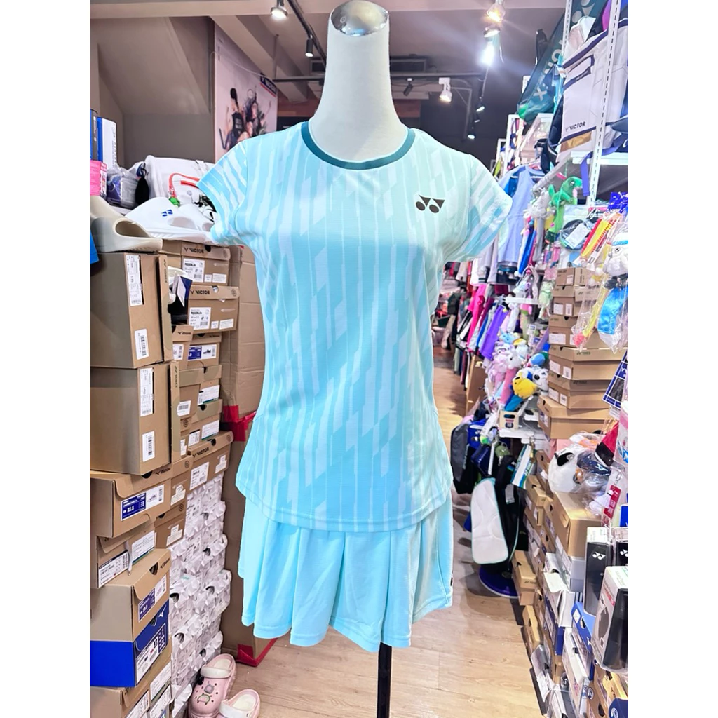 國際戰略YONEX 粉綠 漂亮 比賽服 正品