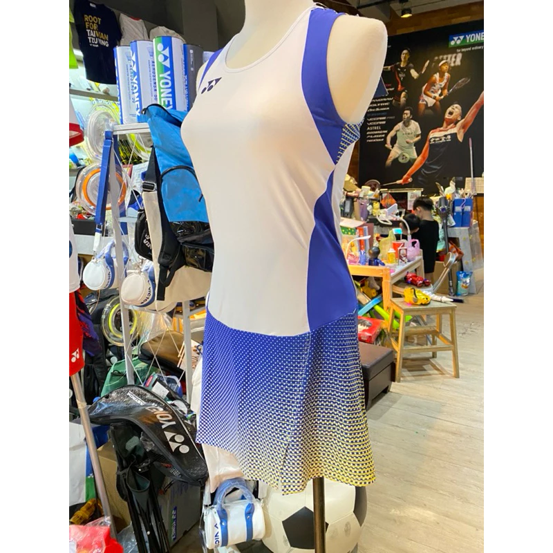 YONEX 性感挖背 連身羽球裙 尺寸：M