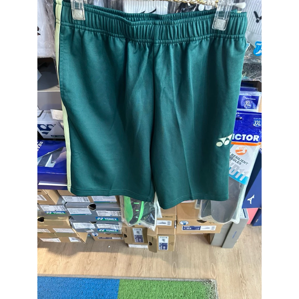 Yonex Crew shirt 排汗衣 橘線$1050/V領$1280元/短褲$1180元