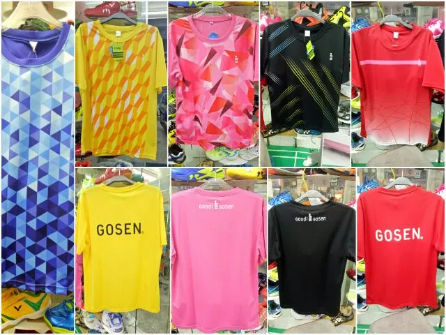 日本品牌GOSEN 排汗衣柔軟布熱昇華排汗衣運動排汗衣（五款全新上市）