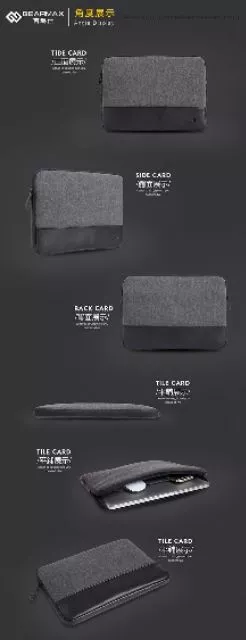 抗污避震袋 耐磨透氣 柔軟舒適 WIWU 13.3吋 英倫系列內膽筆電包 電腦包 保護套