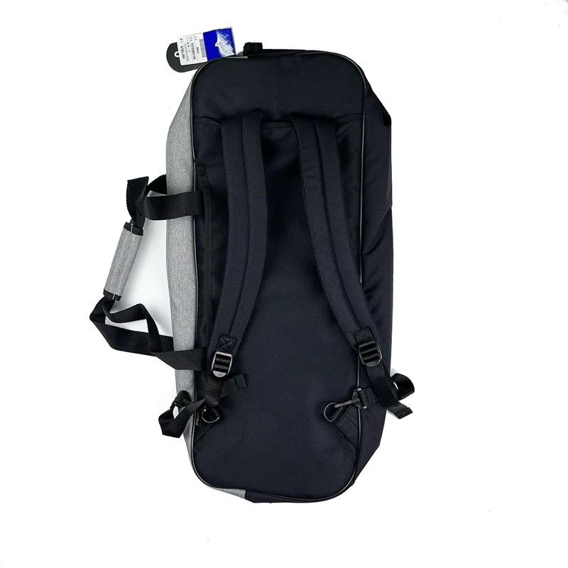 MIZUNO 美津濃 橫直兩用羽球袋矩形袋 73x19x28cm 灰x黑 73TD360108