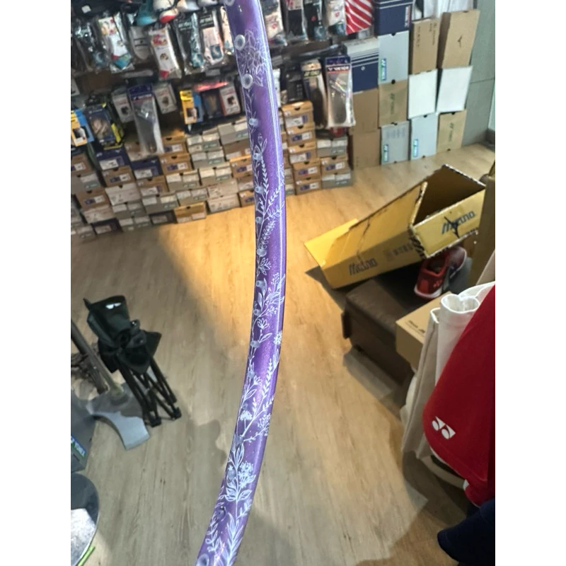 美津濃MIZUNO 美津濃 羽球拍-羽毛球 羽球拍 空拍 訓練 美津濃 粉紅、粉紫(73MTB2362-61）