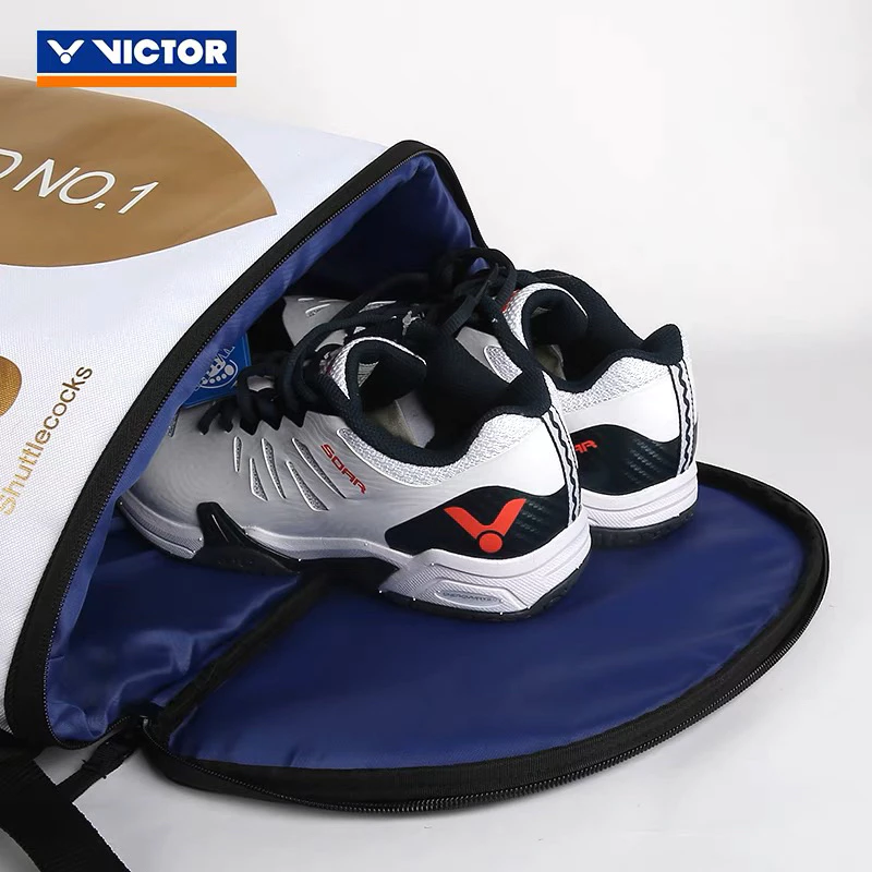 VICTOR 勝利 羽毛球包男女雙肩大容量（桶包球筒款） 下面空間有置鞋獨立包