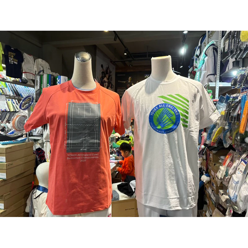 2024羽球全英公開賽國際版YONEX限量紀念衫排汗衫型號YOB24003EX型號