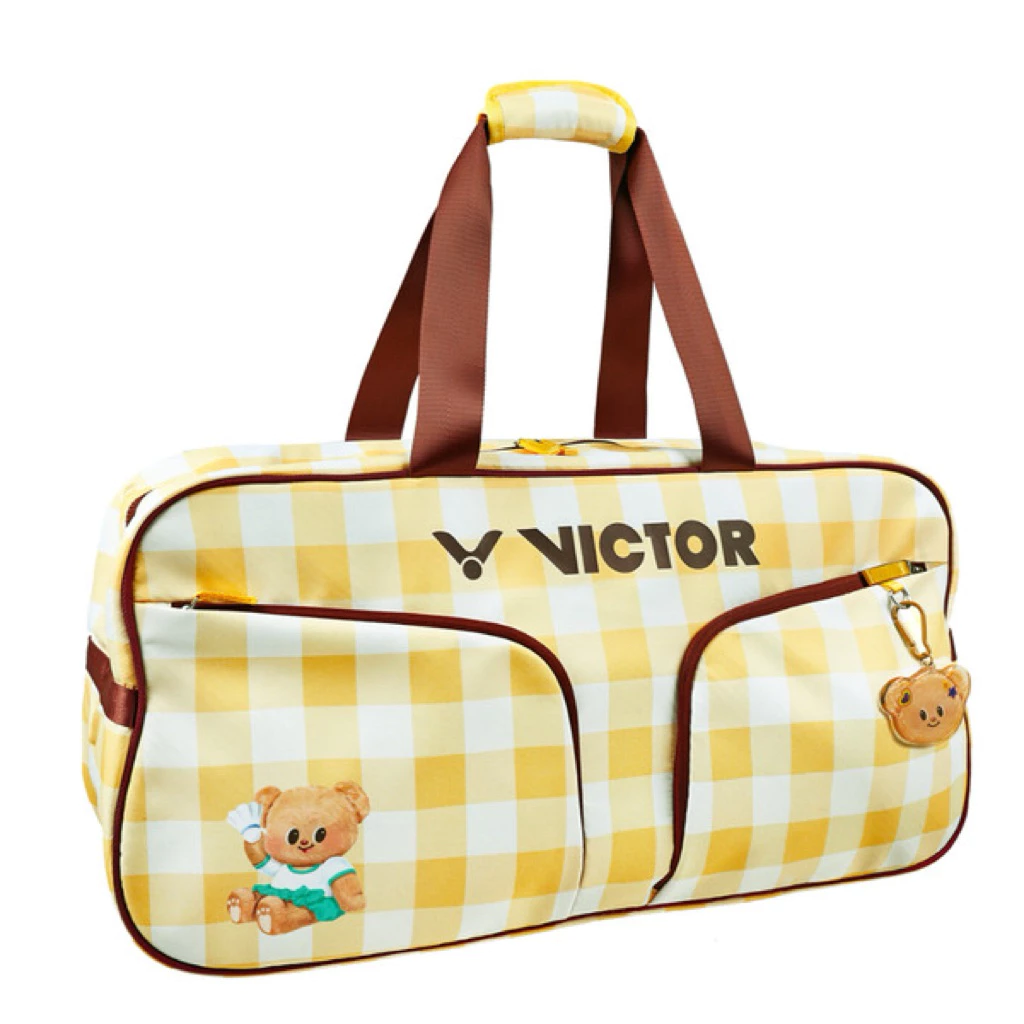 鷲屋運動精品店  VICTOR X 奶油小熊聯名系列矩形包 手提包 羽球包 BR5653BTB BR5654BTB