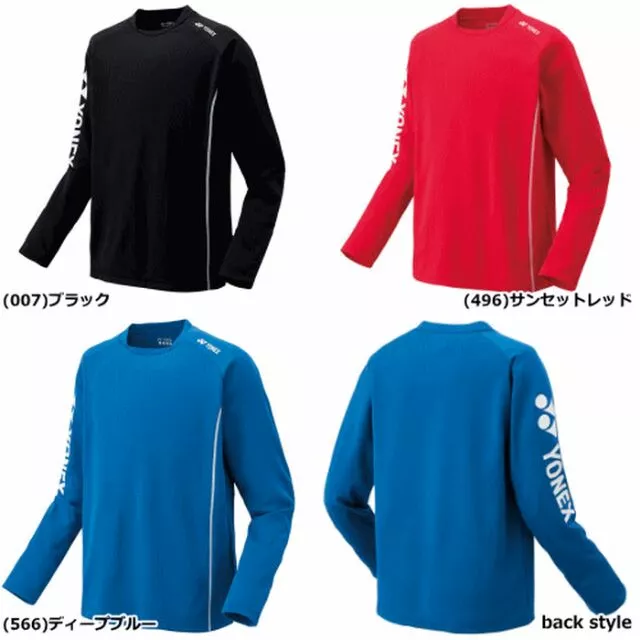 YONEX 31018 JP 長袖（中性版）藍色