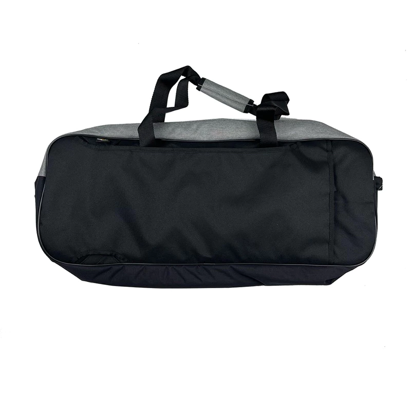 MIZUNO 美津濃 橫直兩用羽球袋矩形袋 73x19x28cm 灰x黑 73TD360108