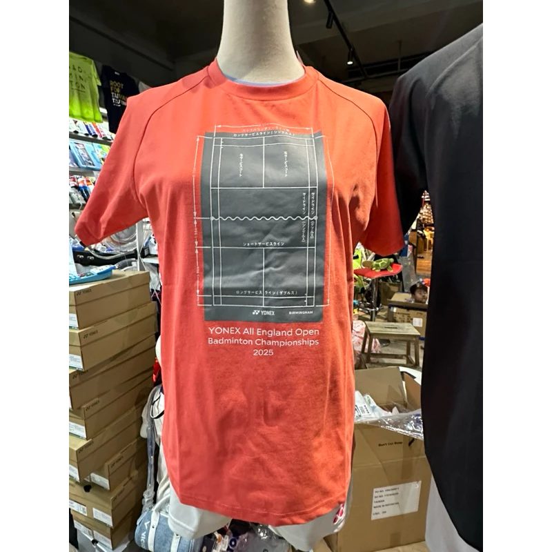 2024羽球全英公開賽國際版YONEX限量紀念衫排汗衫型號YOB24003EX型號