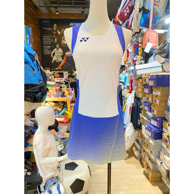 YONEX 性感挖背 連身羽球裙 尺寸：M