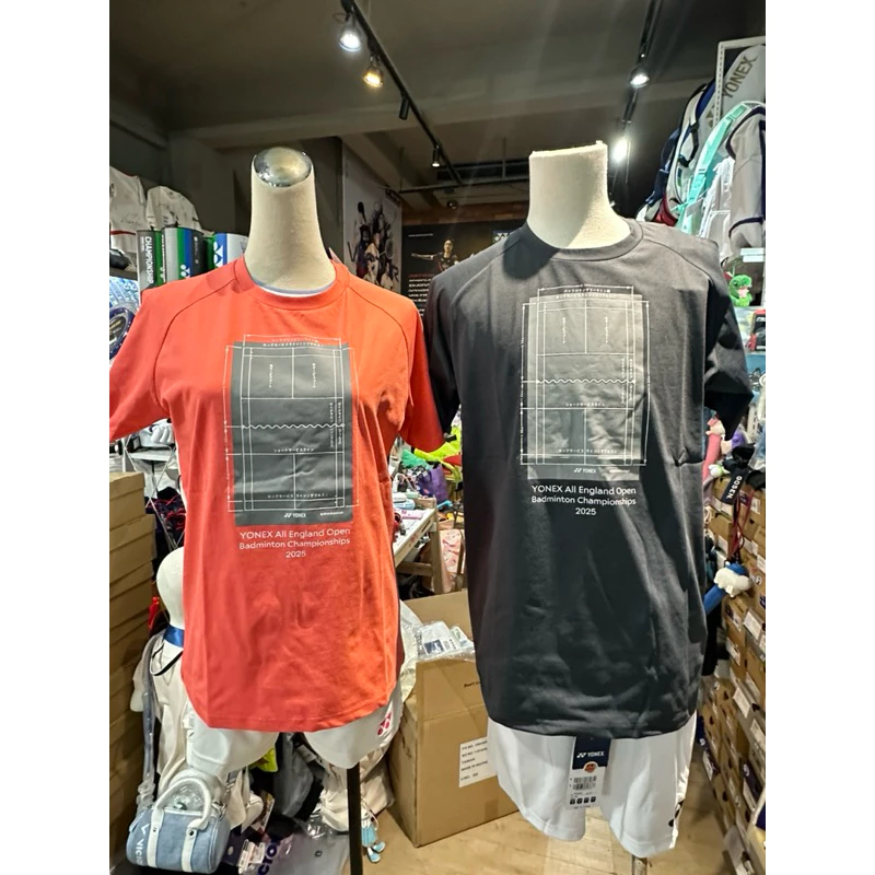 2024羽球全英公開賽國際版YONEX限量紀念衫排汗衫型號YOB24003EX型號