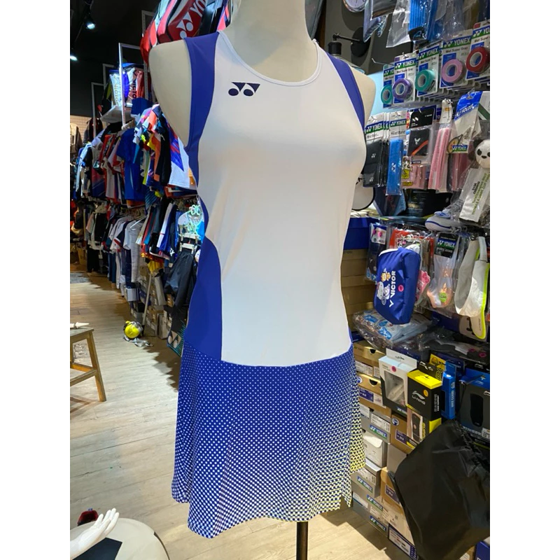 YONEX 性感挖背 連身羽球裙 尺寸：M