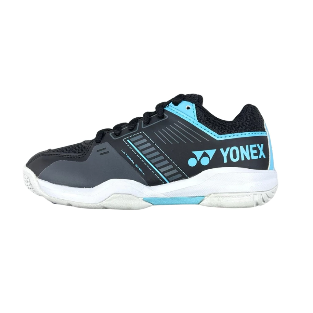 YONEX POWERCUSHION兒童羽球鞋黑藍