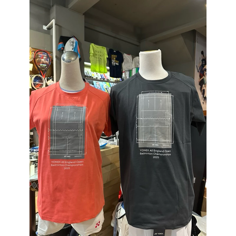 2024羽球全英公開賽國際版YONEX限量紀念衫排汗衫型號YOB24003EX型號