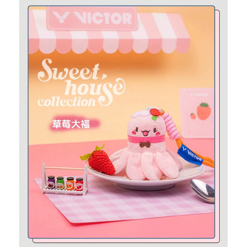 Victor勝利2026年甜點萌羽系列可愛背包掛件飾品玩偶 PG6027
