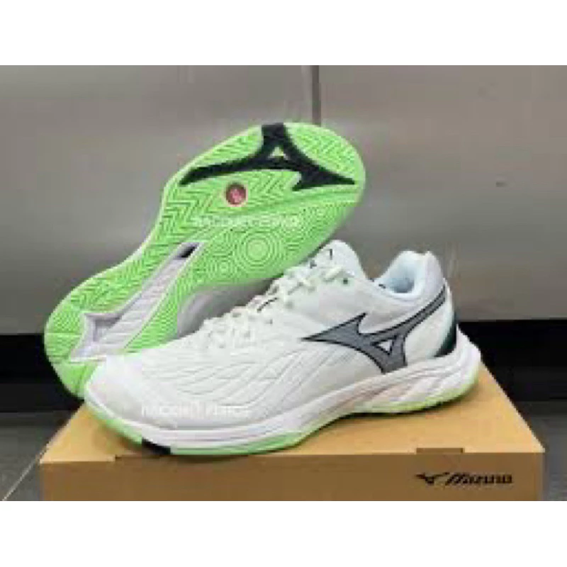 美津濃男女款羽毛球鞋 緩震透氣耐磨室內運動鞋WAVE FANG