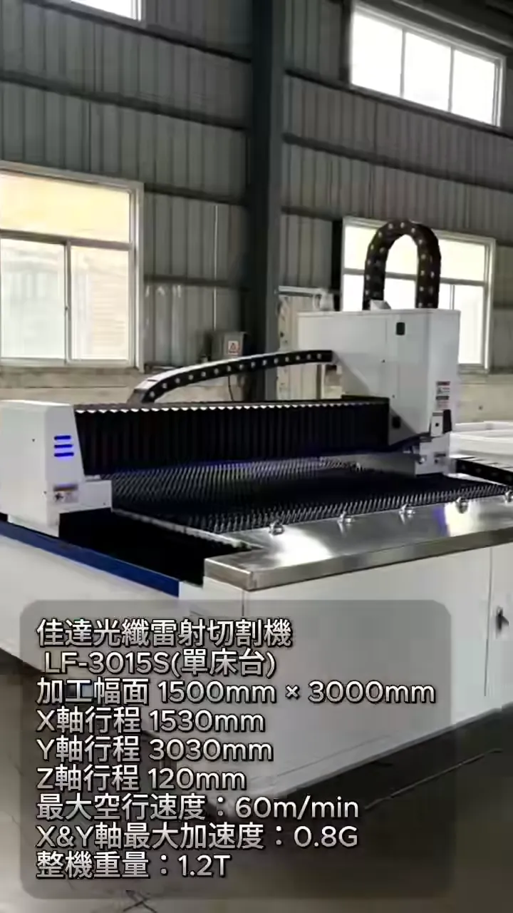 中小企業主的超值加工神器－光纖雷射切割機