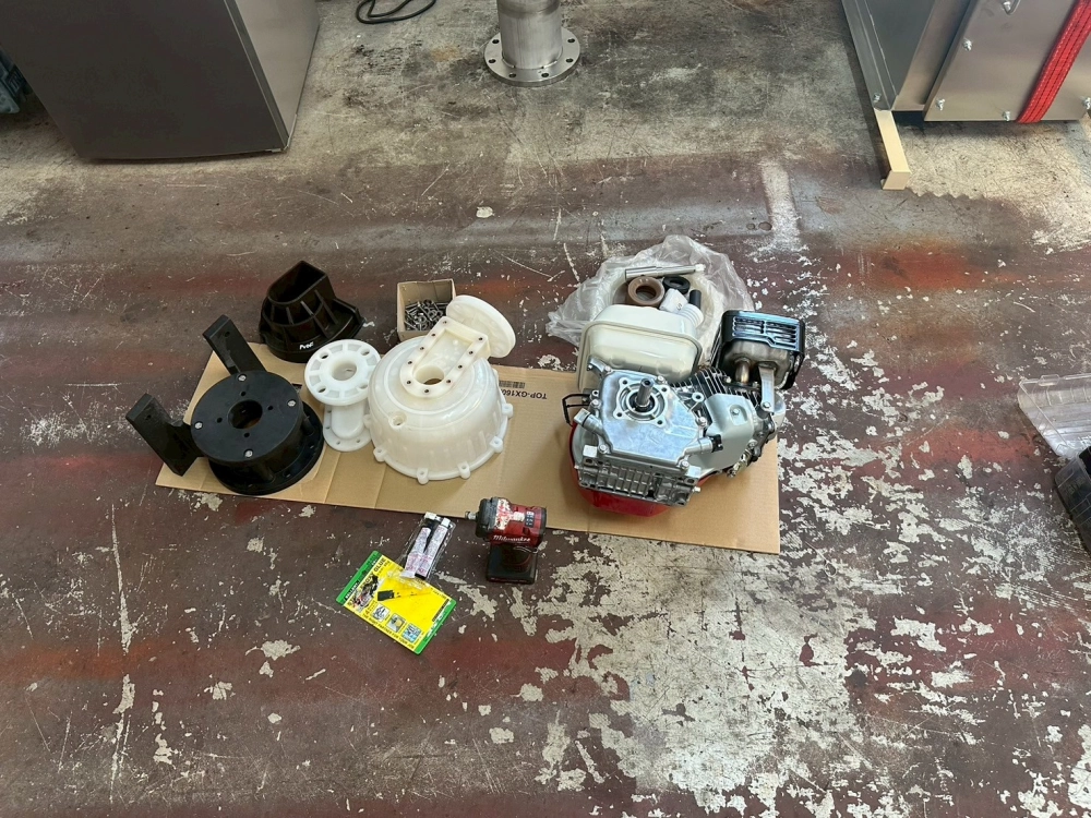 化學槽車引擎式泵浦維修PP/PVDF/白鐵