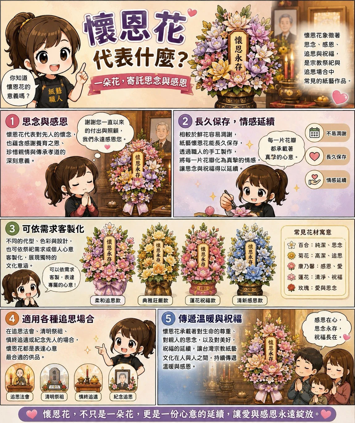 懷恩花代表什麼？一朵花，寄託思念與感恩