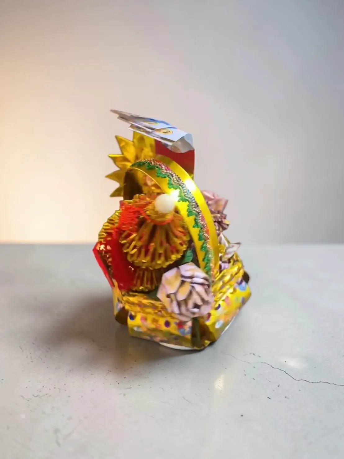 客製款濟公師父祝壽籃