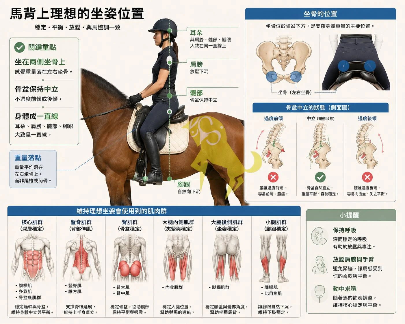 女生朋友騎乘共同的問題？台北學騎馬｜台北馬術課程｜騎馬體驗｜台北馬場｜台北馬術教練
