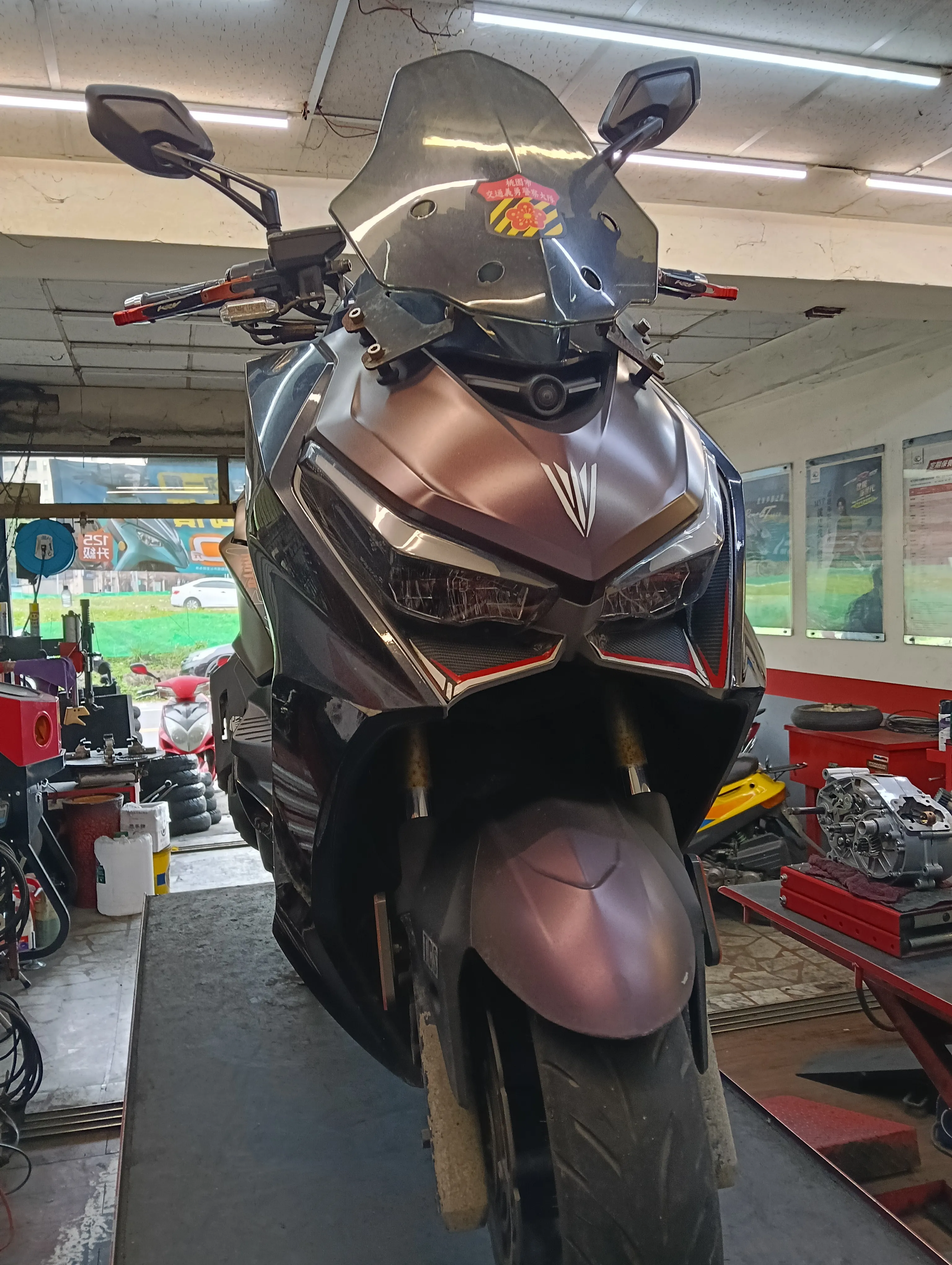 KRV鍊條齒盤更換 ｜桃園機車維修推薦｜八德區機車維修