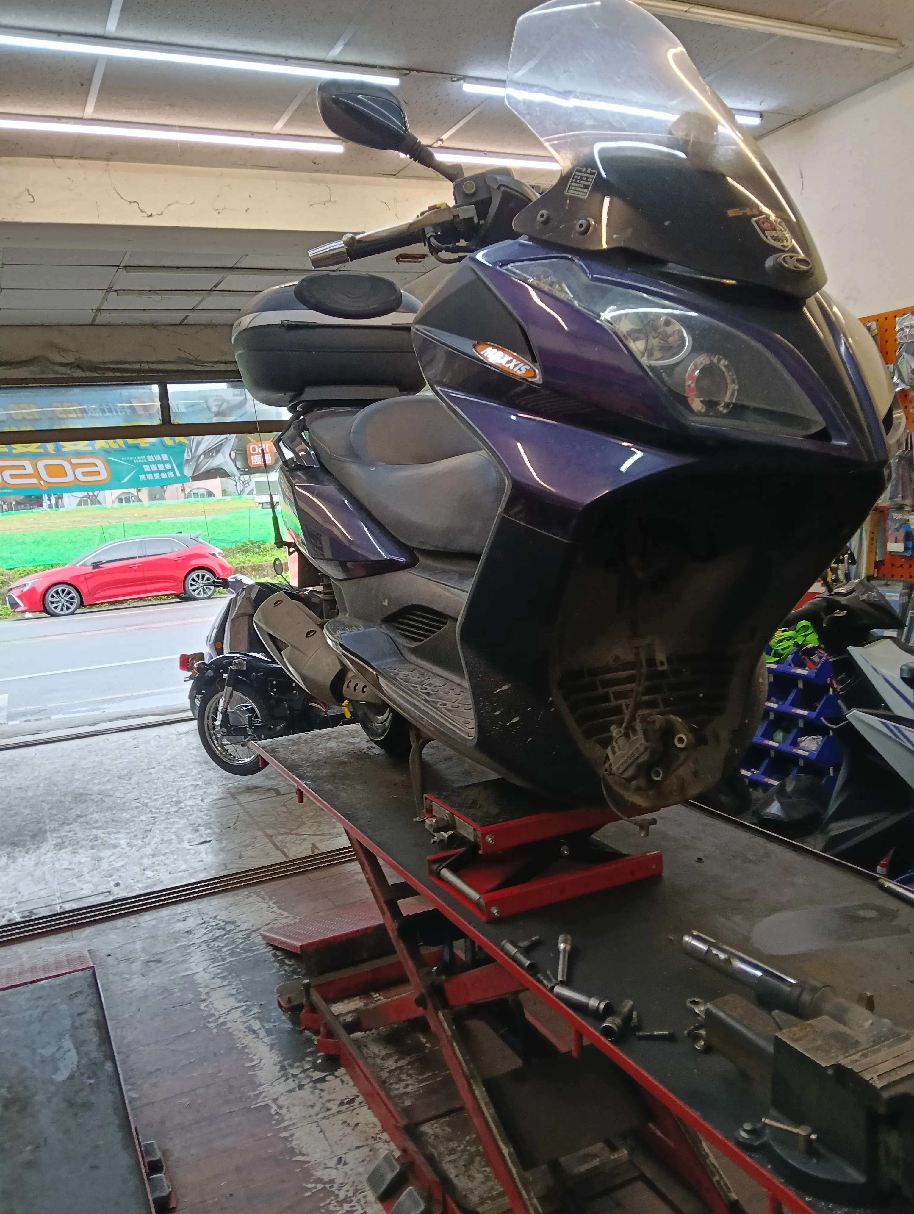 NIKITA300珠碗更換 ｜桃園機車維修推薦｜八德區機車維修