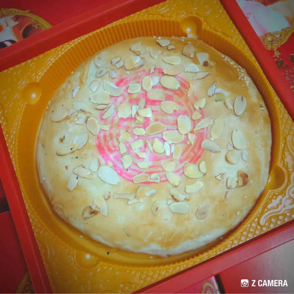 紅豆松子麻糬大餅禮盒(全素)訂婚喜餅