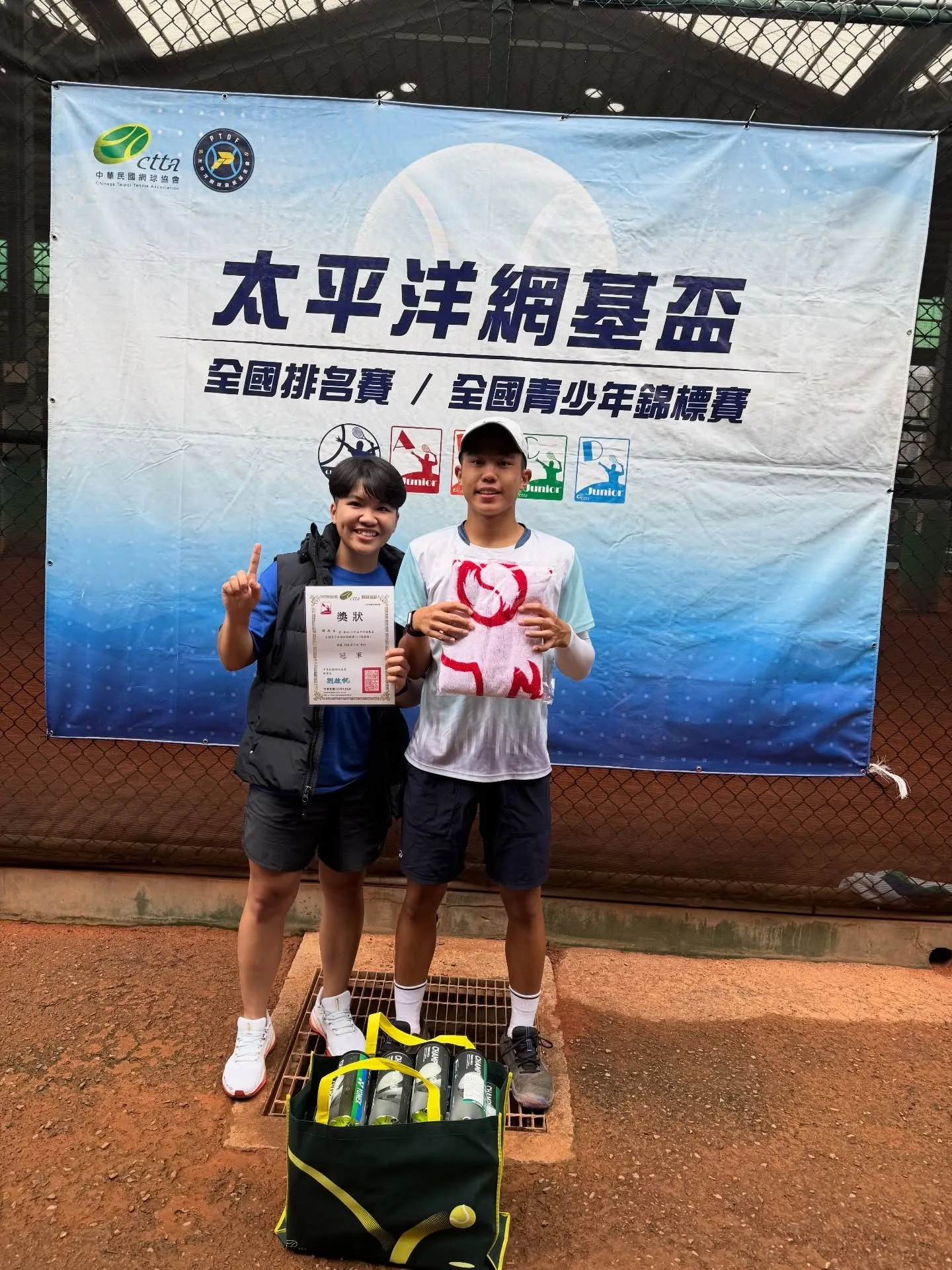 青少年網球賽事紀錄｜115年太平洋網基盃全國青少年網球錦標賽 台南網球體能訓練｜永康區推薦健身房