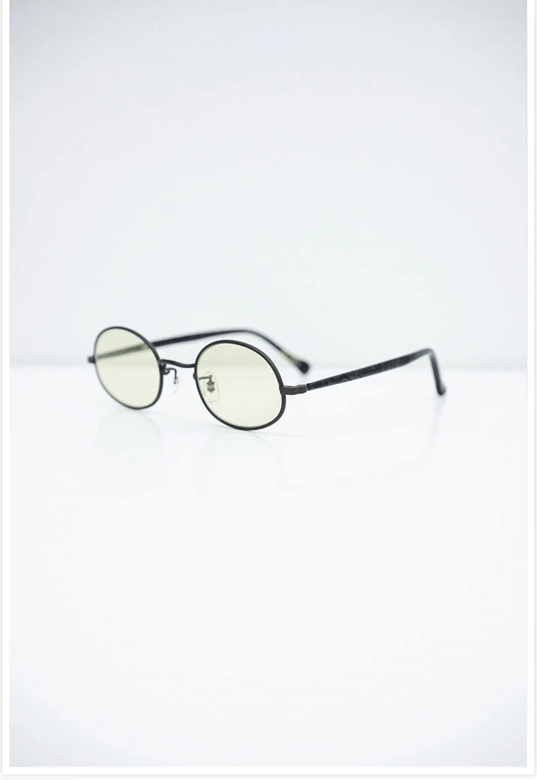 KEARNY GRAVEL-03 BLACK STONE x DARK BROWN/GREEN LENS