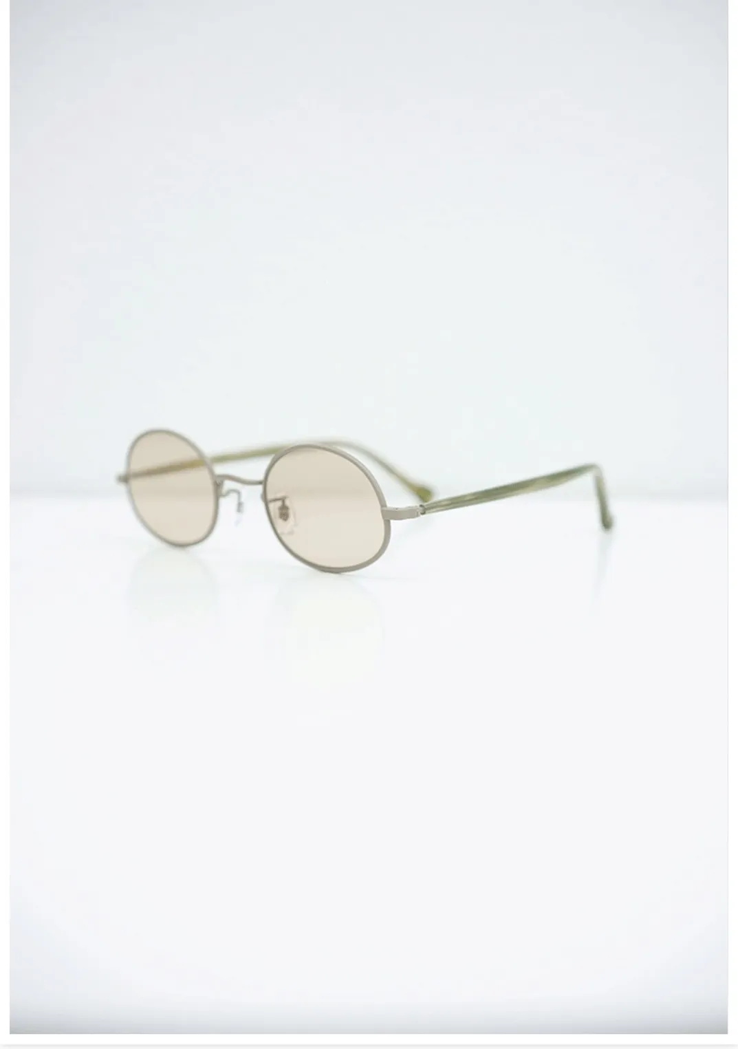 KEARNY GRAVEL-03 GREEN STONE x BEIGE/BROWN LENS