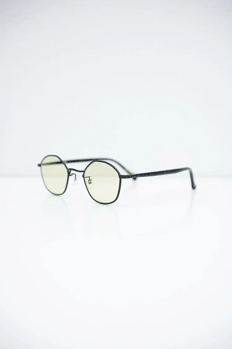 KEARNY GRAVEL-08 BLACK STONE x DARK BROWN/GREEN LENS