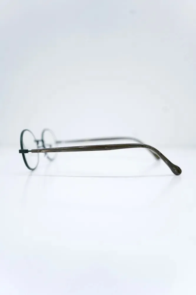 KEARNY GRAVEL-03 MARBLE STONE x DARK GREEN/BROWN LENS