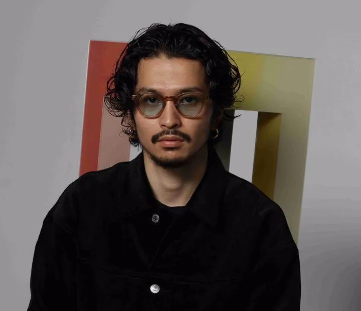 KEARNY DEARIE CLEAR BROWN/BLUE.GREEN LENS 常田大希配戴款