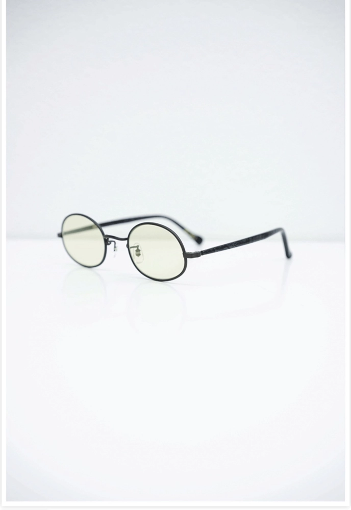 KEARNY GRAVEL-03 BLACK STONE x DARK BROWN/GREEN LENS