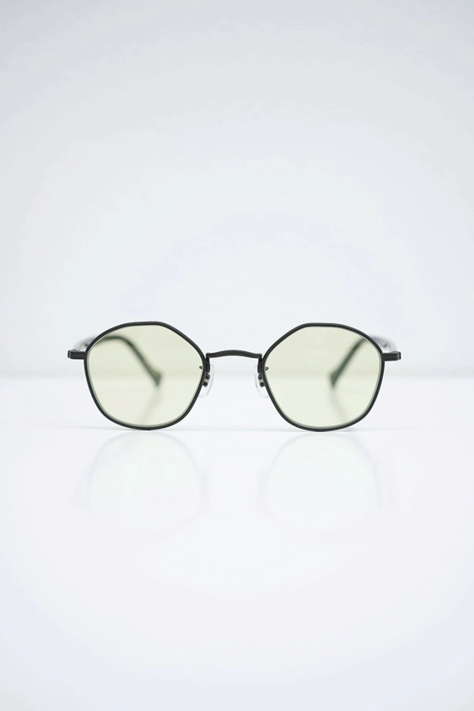 KEARNY GRAVEL-08 BLACK STONE x DARK BROWN/GREEN LENS