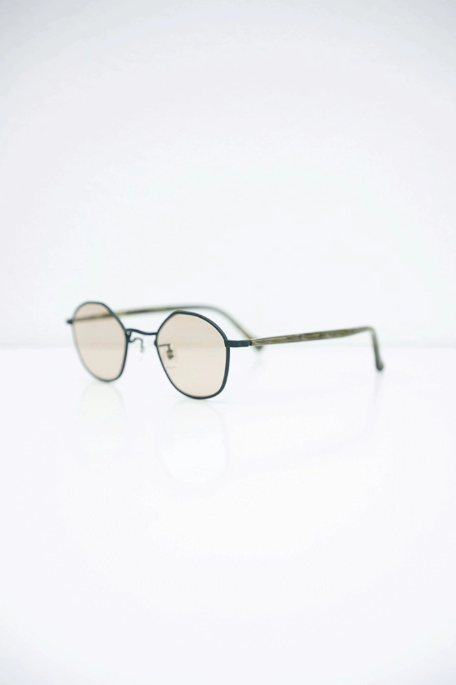 KEARNY GRAVEL-08 MARBLE STONE x DARK GREEN/BROWN LENS