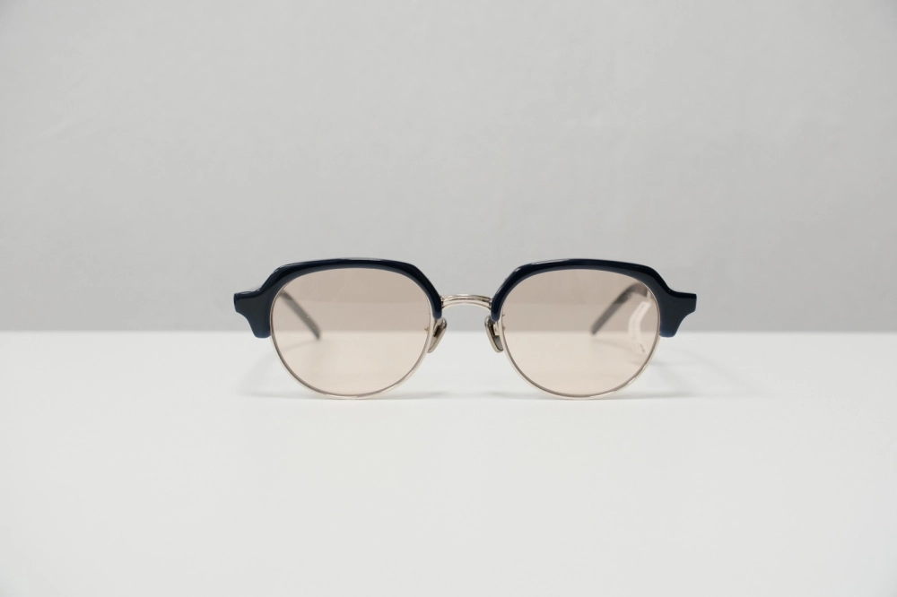 KEARNY UHUY BLUE x SLIVER / BROWN LENS