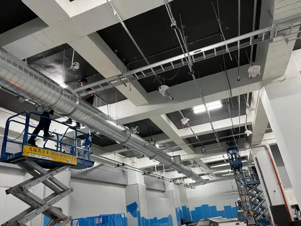 竹北昌益園區無塵室風管建置