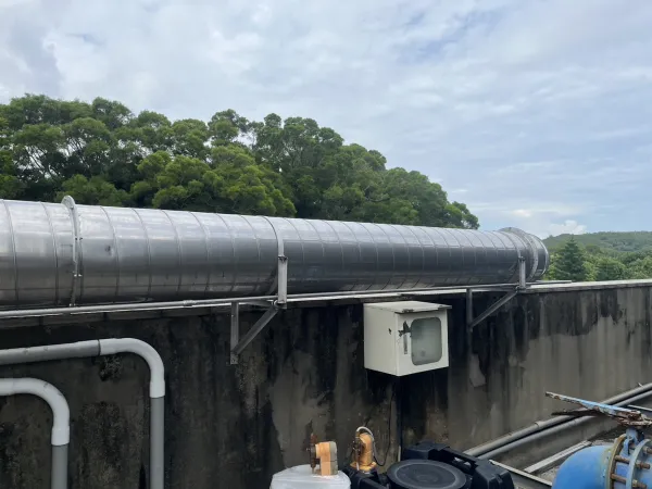 廣源科技園區不鏽鋼風管建置
