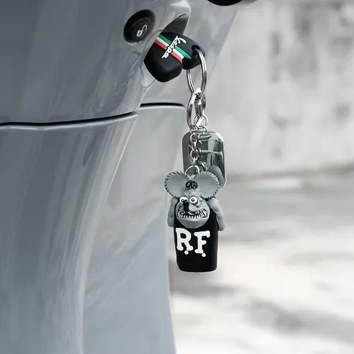 RAT FINK 老鼠芬克 打火機套 鑰匙圈 [RAF253GR]