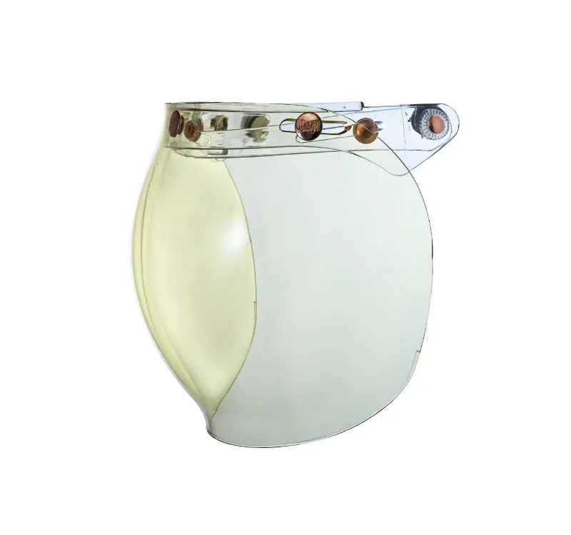 紅銅釦PP風鏡-淺黃