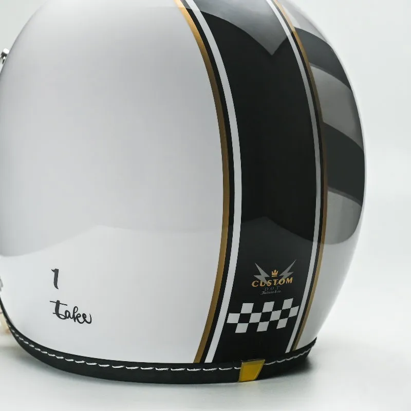 500TX-1TAKE CUSTOM-亮光雪地白